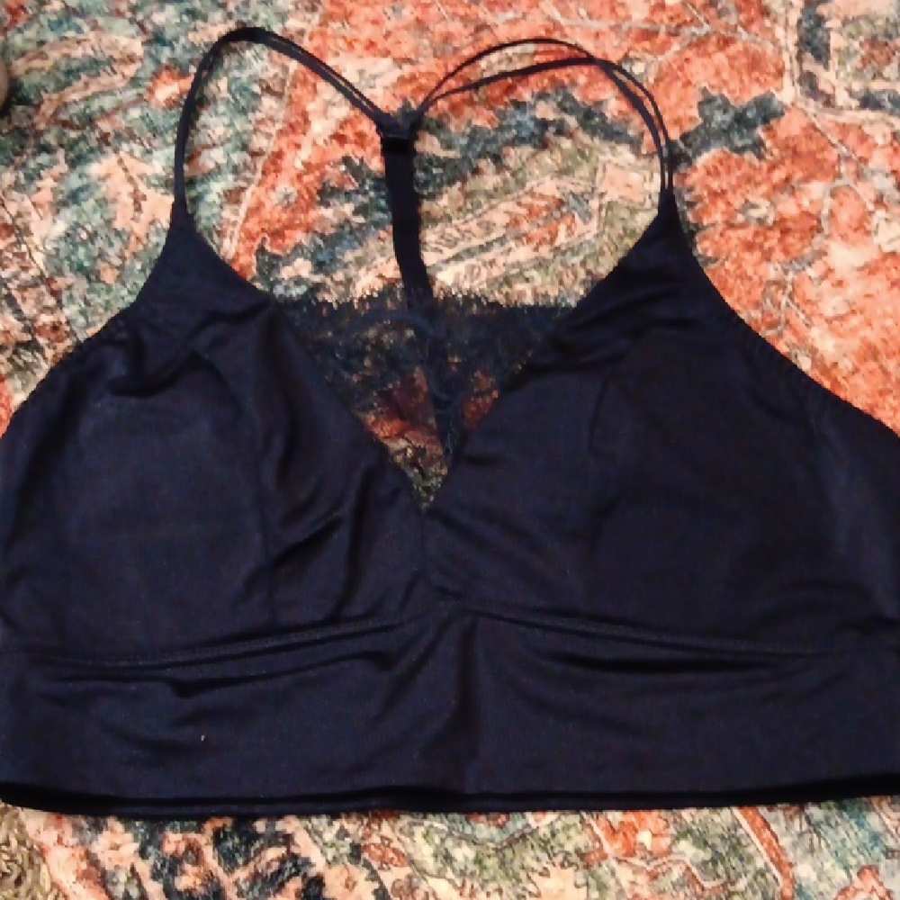 Daytrip Midnight Blue Lace Bralette